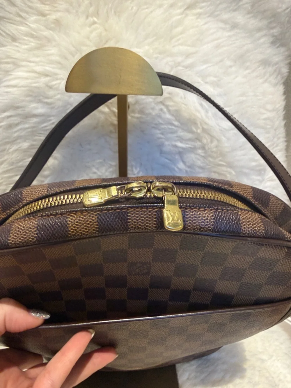 Louis Vuitton Brown Damier Canvas Ipanema